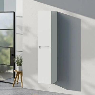 Bernstein Vireo Armoire murale de rangement de salle de bain - 35x170x35cm - Blanc - Publicité Bernstein Vireo Armoire murale de rangement de salle de bain - 35x170x35cm - Blanc - Publicité