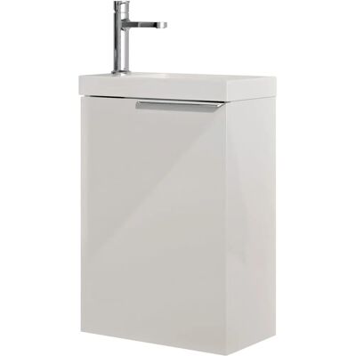 Bernstein Tim 400 - Meuble de salle de bain en bois laqué avec lavabo en céramique - Publicité Bernstein Tim 400 - Meuble de salle de bain en bois laqué avec lavabo en céramique - Publicité