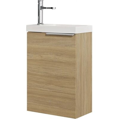 Bernstein Modell tim 400 Lackiertes Holz Badezimmermöbel - Roble blanqueado Bernstein Modell tim 400 Lackiertes Holz Badezimmermöbel - Roble blanqueado