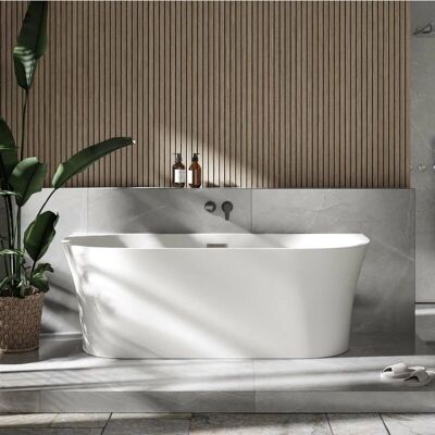 Bernstein Nova Bañera exenta de acrílico - 170x80cm - Blanco mate/brillante Bernstein Nova Bañera exenta de acrílico - 170x80cm - Blanco mate/brillante