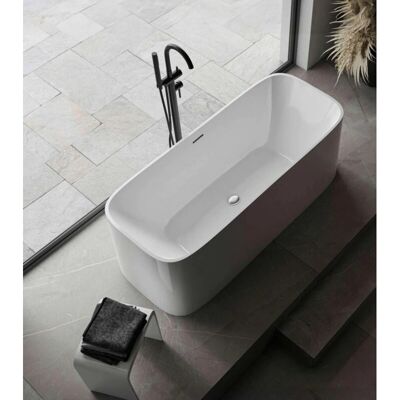Bernstein - RIVA 2.0 - Acryl Weiß - Freistehende Badewanne Bernstein - RIVA 2.0 - Acryl Weiß - Freistehende Badewanne