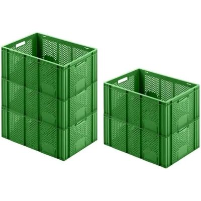 PROREGAL - Bac Euro - Grün - 54L - Storage box PROREGAL - Bac Euro - Grün - 54L - Storage box