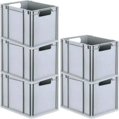 PROREGAL - NextGen Economy 30L - Rote Griffe - Aufbewahrungsbox PROREGAL - NextGen Economy 30L - Rote Griffe - Aufbewahrungsbox