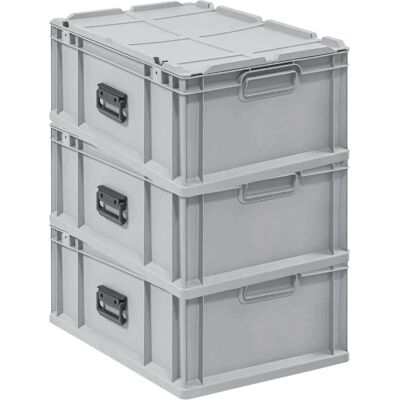 PROREGAL - NextGen Portable - Gris - 44 L - Boîte de rangement - Publicité PROREGAL - NextGen Portable - Gris - 44 L - Boîte de rangement - Publicité