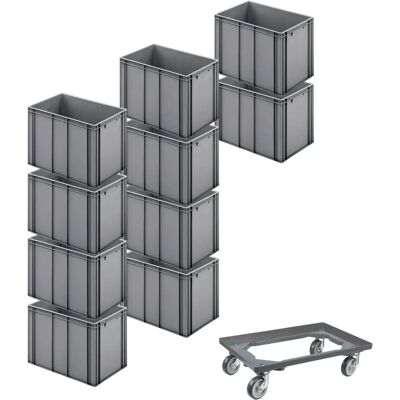 PROREGAL - Bac Euro - Grau - 70L - Storage Container PROREGAL - Bac Euro - Grau - 70L - Storage Container