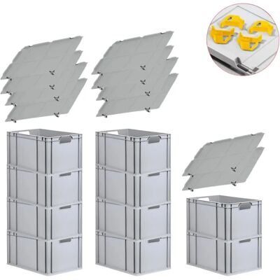PROREGAL - NextGen Economy - 65L - Grau - Euro Bin PROREGAL - NextGen Economy - 65L - Grau - Euro Bin