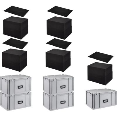 PROREGAL - Bac Euro 5x NextGen Portable - Grau - Euro bin PROREGAL - Bac Euro 5x NextGen Portable - Grau - Euro bin