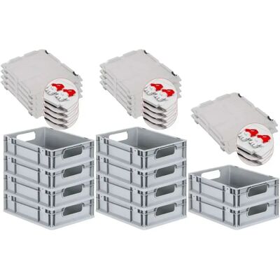 PROREGAL NextGen Economy - Grau - 12x30x40cm - 11L - Euro crate PROREGAL NextGen Economy - Grau - 12x30x40cm - 11L - Euro crate
