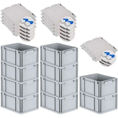 PROREGAL - NextGen Economy - Grau - 20 L - Aufbewahrungsbox PROREGAL - NextGen Economy - Grau - 20 L - Aufbewahrungsbox