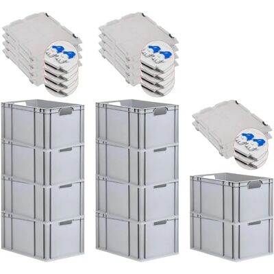 PROREGAL - NextGen Economy - 65 L - Grau - Euro-Behälter PROREGAL - NextGen Economy - 65 L - Grau - Euro-Behälter
