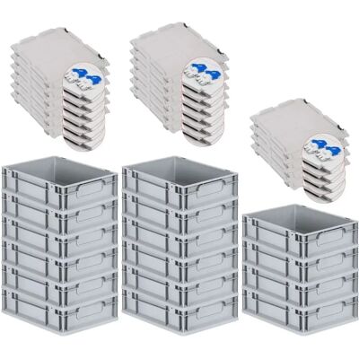PROREGAL - NextGen Economy - 12x30x40 cm - 11 L - Aufbewahrungsbox PROREGAL - NextGen Economy - 12x30x40 cm - 11 L - Aufbewahrungsbox