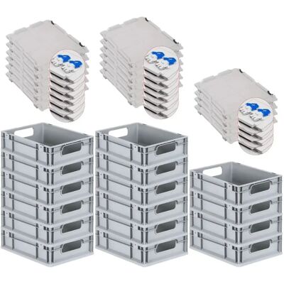 PROREGAL - NextGen Economy - 12x30x40cm - 11L - Euro bin PROREGAL - NextGen Economy - 12x30x40cm - 11L - Euro bin