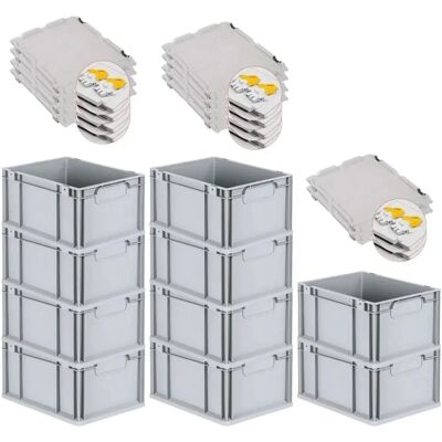 PROREGAL - NextGen Economy - Grau - 20L - Euro bin PROREGAL - NextGen Economy - Grau - 20L - Euro bin