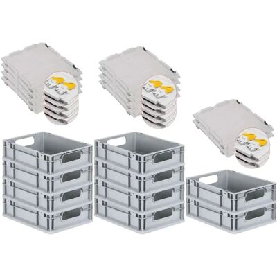 PROREGAL - Euro NextGen - 12x30x40cm - 11L - Storage Bin PROREGAL - Euro NextGen - 12x30x40cm - 11L - Storage Bin