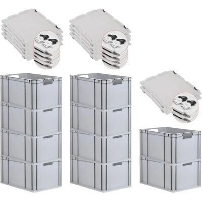 PROREGAL - NextGen - 65L - Grau - Euro Box PROREGAL - NextGen - 65L - Grau - Euro Box