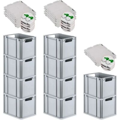 PROREGAL - NextGen Economy - Grau - 30L - Euro Bin PROREGAL - NextGen Economy - Grau - 30L - Euro Bin