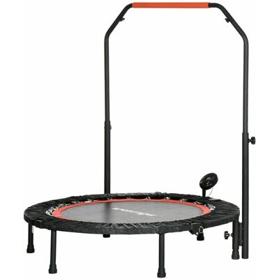 SPORTNOW Mini-Trampolin - 102 cm Fitness-Trampolin mit LCD-Display und Höhenverstellbarem Griff SPORTNOW Mini-Trampolin - 102 cm Fitness-Trampolin mit LCD-Display und Höhenverstellbarem Griff