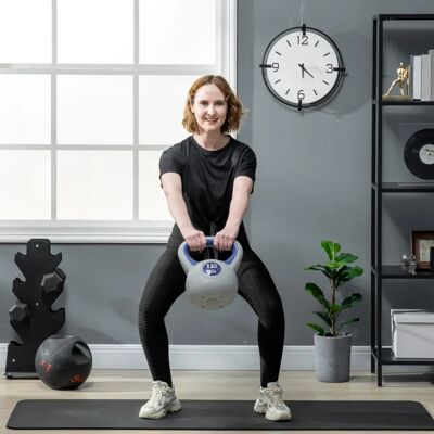SPORTNOW - Kettlebell 12 KG - Blau - Kettlebell SPORTNOW - Kettlebell 12 KG - Blau - Kettlebell
