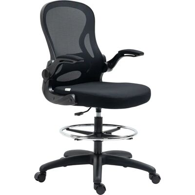 Vinsetto Bürosessel - Ergonomisch, Höhenverstellbar, Schwarz Vinsetto Bürosessel - Ergonomisch, Höhenverstellbar, Schwarz