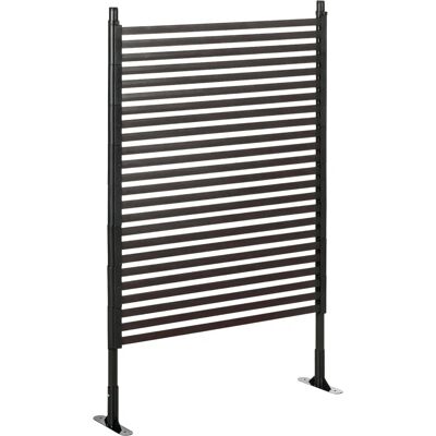 Outsunny - Gartenzaun 93x150 cm - Brown - Garden Fence Outsunny - Gartenzaun 93x150 cm - Brown - Garden Fence