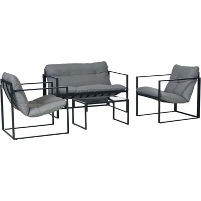 Zestaw Mebli Ogrodowych Outsunny - Nowoczesny Design Zestaw Mebli Ogrodowych Outsunny - Nowoczesny Design