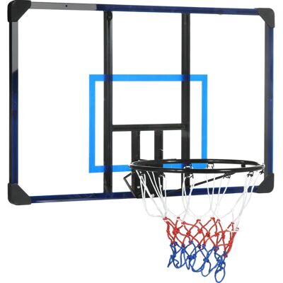 SPORTNOW Stahl Outdoor Basketballkorb - Verstellbar, Bunt SPORTNOW Stahl Outdoor Basketballkorb - Verstellbar, Bunt