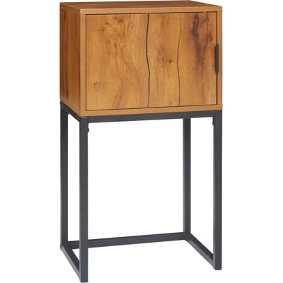 Table console industrielle HOMCOM avec rangement - Publicité Table console industrielle HOMCOM avec rangement - Publicité