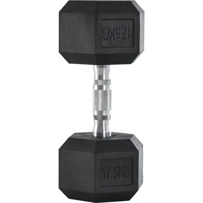 HOMCOM Ciężarek z odlewanego żeliwa 17,5kg - Fitness hantle HOMCOM Ciężarek z odlewanego żeliwa 17,5kg - Fitness hantle