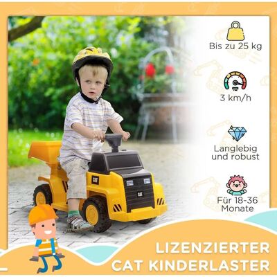 HOMCOM Kinder Elektrotraktor - Max. 3 km/h - Für 1,5-3 Jahre HOMCOM Kinder Elektrotraktor - Max. 3 km/h - Für 1,5-3 Jahre
