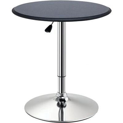 HOMCOM - Tresentisch - Musta - Ø63 x 67-93 cm - Baaripöytä HOMCOM - Tresentisch - Musta - Ø63 x 67-93 cm - Baaripöytä