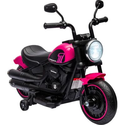 HOMCOM Kinder Elektro-Motorrad Rosa - Für 1,5-3 Jahre HOMCOM Kinder Elektro-Motorrad Rosa - Für 1,5-3 Jahre