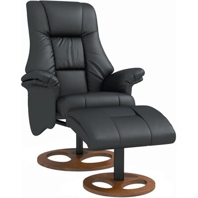 Homcom - Relaxsessel - Black - 130° Verstellung - Recliner Homcom - Relaxsessel - Black - 130° Verstellung - Recliner