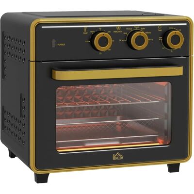 HOMCOM - Mini Oven - Schwarz - 20L - Toaster Oven HOMCOM - Mini Oven - Schwarz - 20L - Toaster Oven