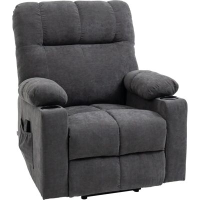 HOMCOM - Lift Recliner - Dunkelgrau - Electric recliner HOMCOM - Lift Recliner - Dunkelgrau - Electric recliner