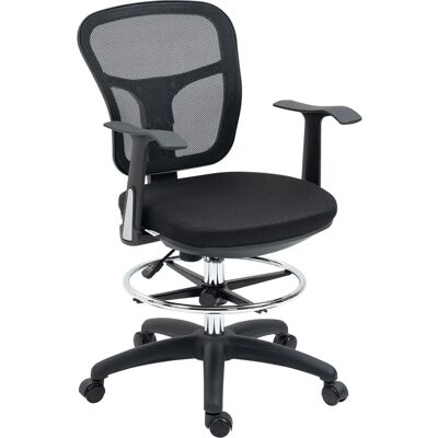 Vinsetto - Zeichenstuhl - Schwarz - 95-115 cm - Office chair Vinsetto - Zeichenstuhl - Schwarz - 95-115 cm - Office chair