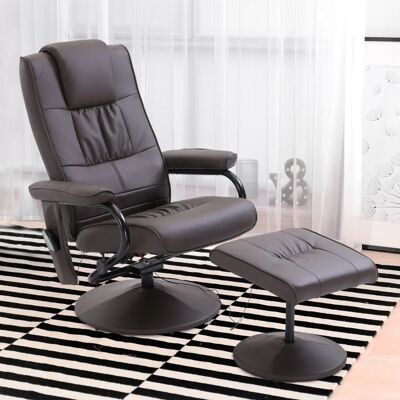 Sillón de Masajes HOMCOM Braun - Relajación Sillón de Masajes HOMCOM Braun - Relajación