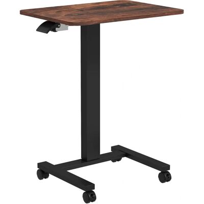 Vinsetto Höhenverstellbarer Stehschreibtisch - Rustikal-Braun - 68-108cm Vinsetto Höhenverstellbarer Stehschreibtisch - Rustikal-Braun - 68-108cm
