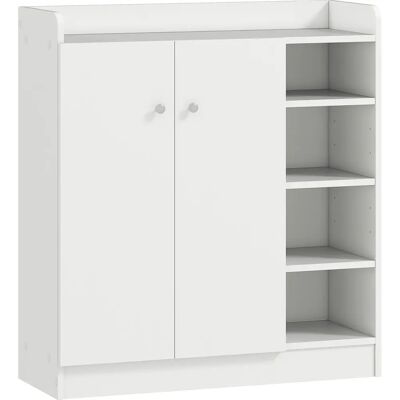 HOMCOM Schuhschrank - Weiß - 83x30x90cm HOMCOM Schuhschrank - Weiß - 83x30x90cm