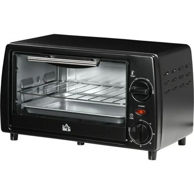 HOMCOM Mini Backofen 10 Liter 750W - Schwarz HOMCOM Mini Backofen 10 Liter 750W - Schwarz