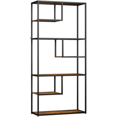 HOMCOM - 7-Shelf - Industrial design - Bookshelf HOMCOM - 7-Shelf - Industrial design - Bookshelf