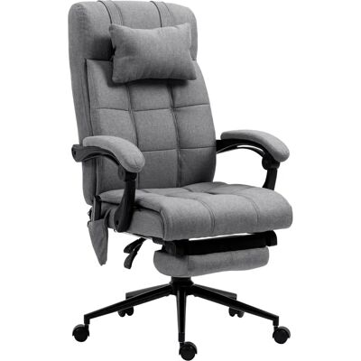 Ergonominen Toimistotuoli Hieronnalla - Harmaa Ergonominen Toimistotuoli Hieronnalla - Harmaa