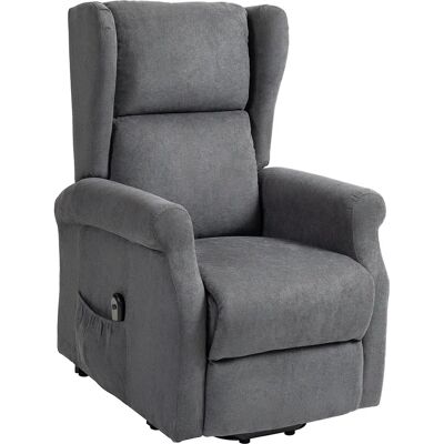 HOMCOM - Elektrischer Relaxsessel - Aufstehhilfe - Leinen - Sessel HOMCOM - Elektrischer Relaxsessel - Aufstehhilfe - Leinen - Sessel
