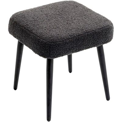 Pouf HOMCOM - Aspetto Cachemire - 42x42x47cm - Poggiapiedi & Sedia Pouf HOMCOM - Aspetto Cachemire - 42x42x47cm - Poggiapiedi & Sedia