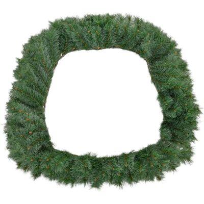 HOMCOM - 1,8 m joulukäyrä - Vihreä - 160 kärkipäätä - Christmas garland HOMCOM - 1,8 m joulukäyrä - Vihreä - 160 kärkipäätä - Christmas garland