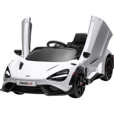 AIYAPLAY Weißes Kinder Elektroauto mit Flügeltüren, Fernbedienung AIYAPLAY Weißes Kinder Elektroauto mit Flügeltüren, Fernbedienung