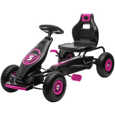 HOMCOM Gokart - Säädettävä istuin poljin-pyörä - 5-12 v. HOMCOM Gokart - Säädettävä istuin poljin-pyörä - 5-12 v.