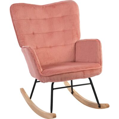 HOMCOM Rosa Armchair - Ergonomisch, Weiche Polsterung, Wohnzimmer & Schlafzimmer HOMCOM Rosa Armchair - Ergonomisch, Weiche Polsterung, Wohnzimmer & Schlafzimmer