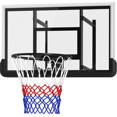 SPORTNOW Panier de Basket - Ajustable Indoor/Outdoor - Anneau & Filet en Acier - Publicité SPORTNOW Panier de Basket - Ajustable Indoor/Outdoor - Anneau & Filet en Acier - Publicité
