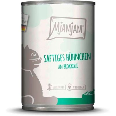 Comida húmeda de pollo y brócoli MjAMjAM para gatos - Comida húmeda Comida húmeda de pollo y brócoli MjAMjAM para gatos - Comida húmeda