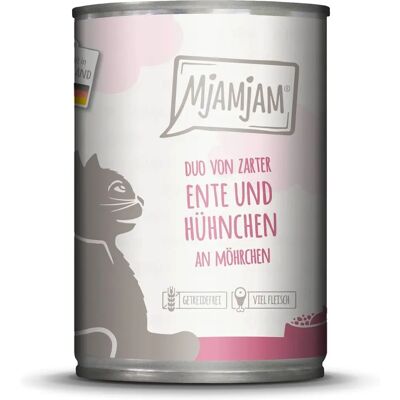 MjAMjAM Duo 6 x 400 g - Mokra karma dla kotów MjAMjAM Duo 6 x 400 g - Mokra karma dla kotów
